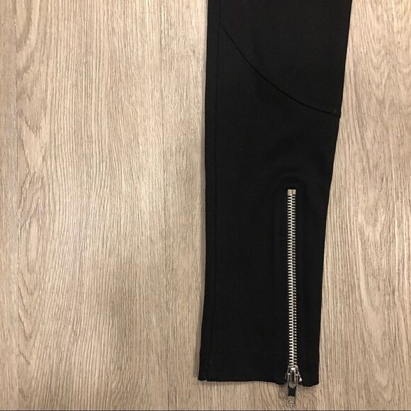TORN by RONNY KOBO Geneva Skinny Zipper Ankle High Waist Pants Size XS - Picture 5 of 8